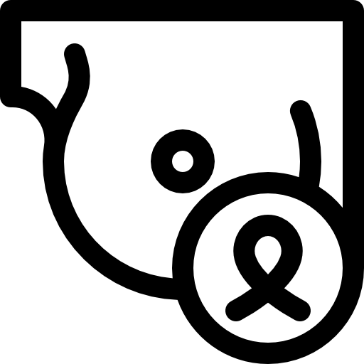 유방 Basic Rounded Lineal icon