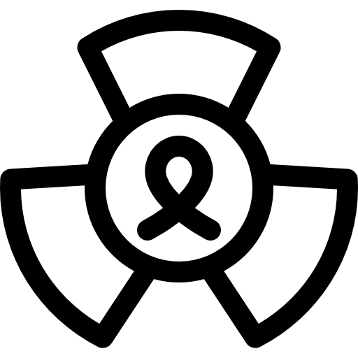 放射性物質 Basic Rounded Lineal icon