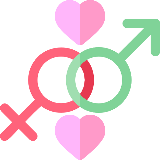 Genders Basic Rounded Flat icon