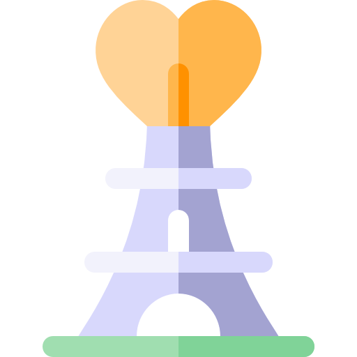 에펠 탑 Basic Rounded Flat icon