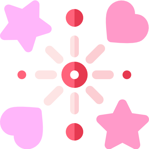 花火 Basic Rounded Flat icon