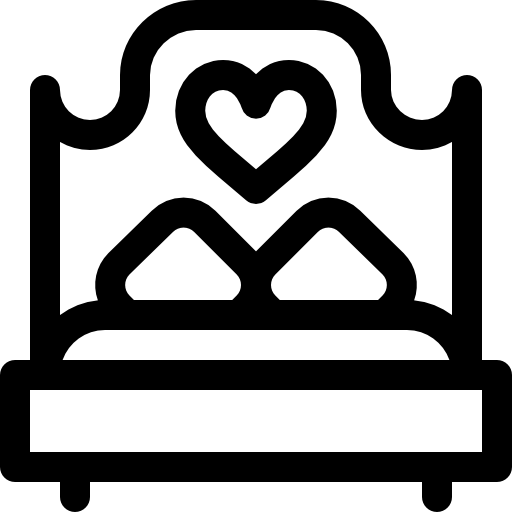 lit Basic Rounded Lineal Icône