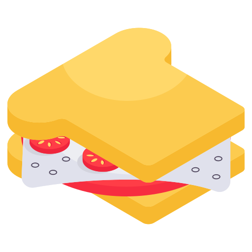 sandwich Generic color fill icona