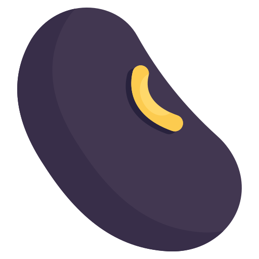 Red bean Generic color fill icon