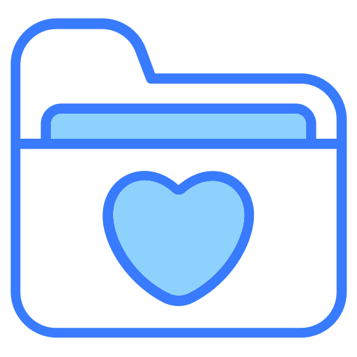 Love file Generic color lineal-color icon
