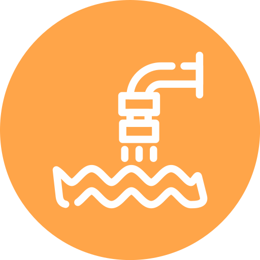 Waste water Generic color fill icon