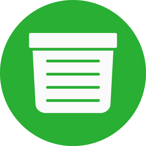 Dumpster Generic color fill icon