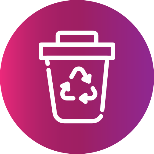 Garbage Generic gradient fill icon