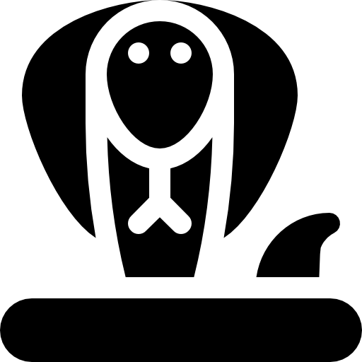 코브라 Basic Rounded Filled icon