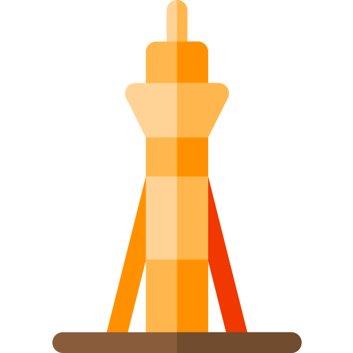 Sydney tower Basic Rounded Flat icon