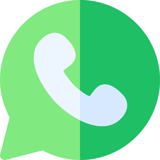 whatsapp Basic Rounded Flat icono