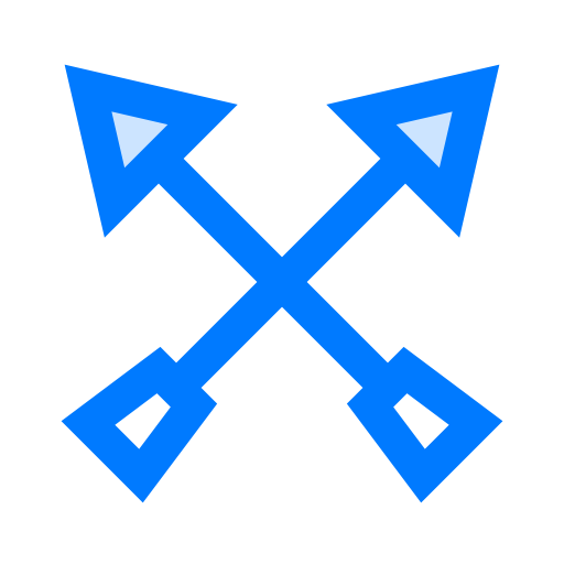 Arrows Vitaliy Gorbachev Blue icon