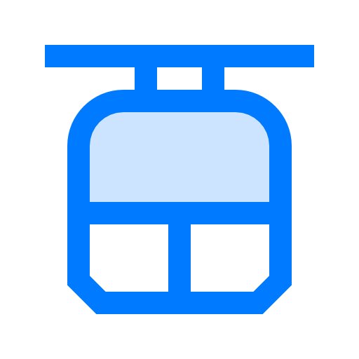 teleférico Vitaliy Gorbachev Blue Ícone