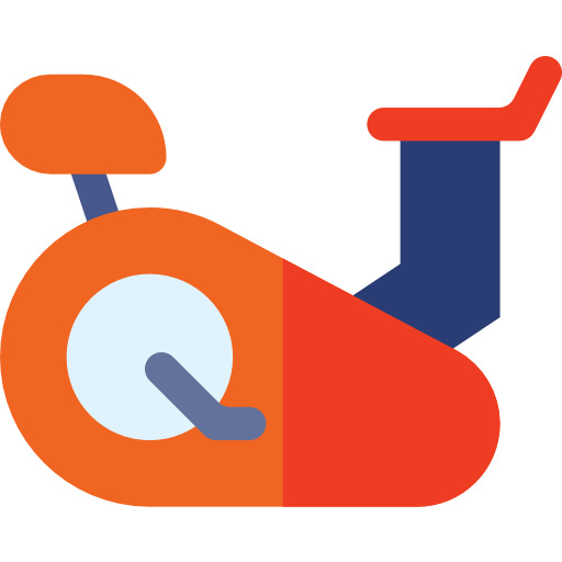 エアロバイク Basic Rounded Flat icon