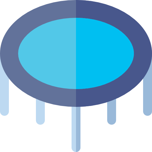 trampolín Basic Rounded Flat icono