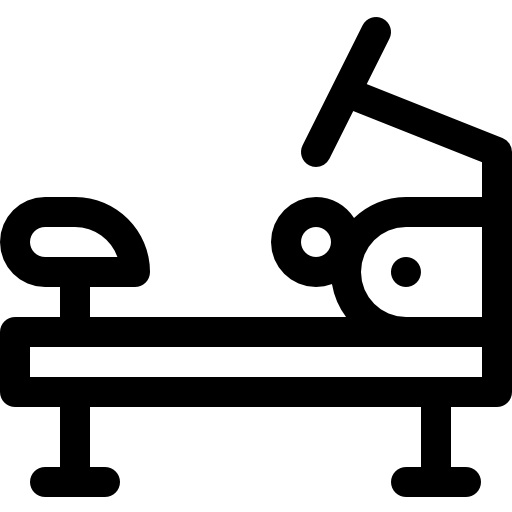 aviron Basic Rounded Lineal Icône