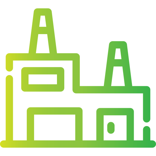 Recycling plant Generic gradient outline icon