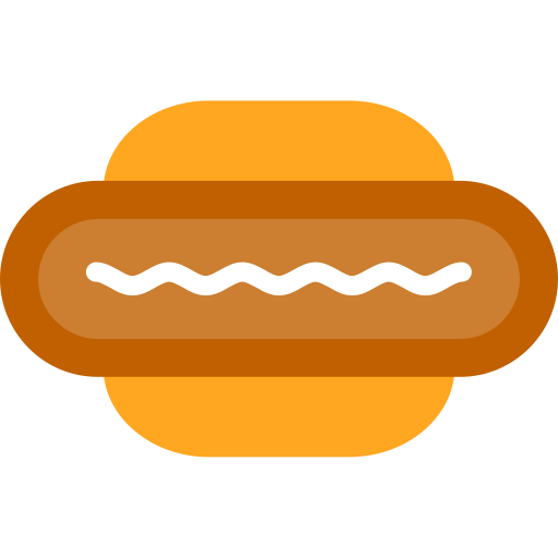 hot-dog Generic color fill Icône