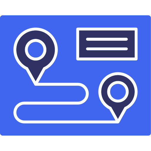 gps Generic color fill icono