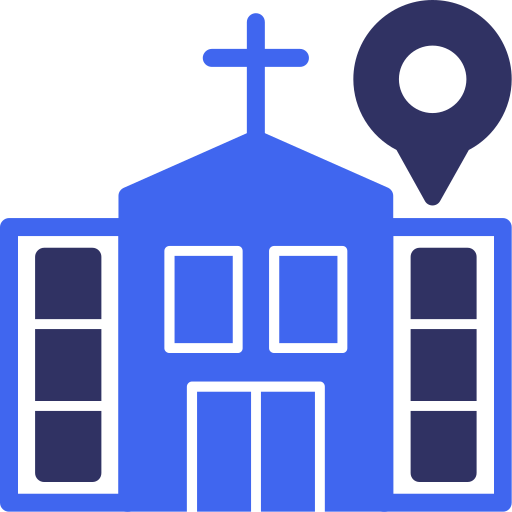 교회 Generic color fill icon