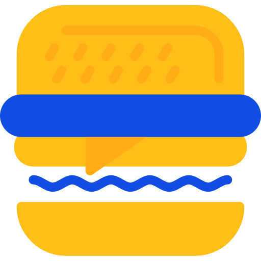 バーガー Generic color fill icon