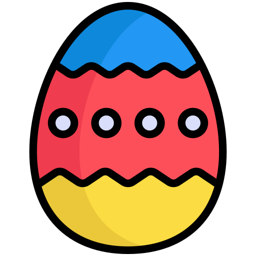 huevo Generic color lineal-color icono