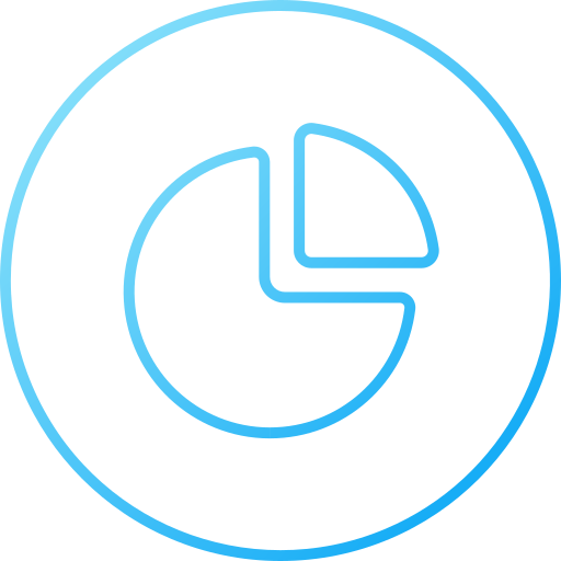 kuchendiagramm Generic gradient outline icon