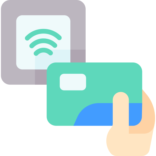 Contactless Special Flat icon