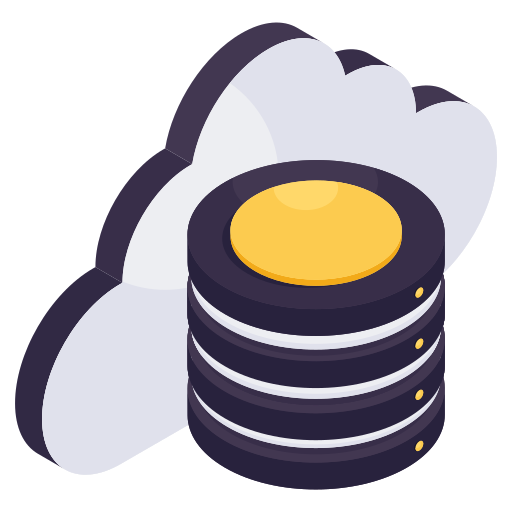 cloud-datenbank Generic color fill icon