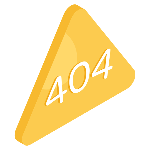 błąd 404 Generic color fill ikona