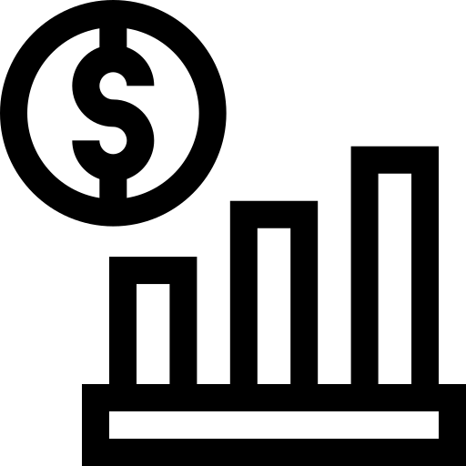 analytique Basic Straight Lineal Icône