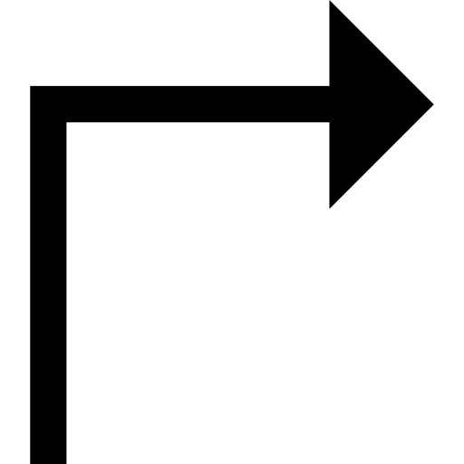 prawa strzałka Basic Miscellany Lineal ikona