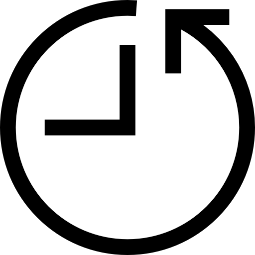 Übrige zeit Basic Straight Lineal icon