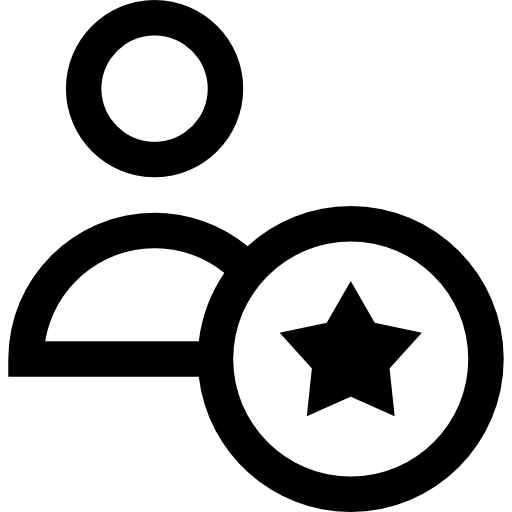 usuario Basic Straight Lineal icono