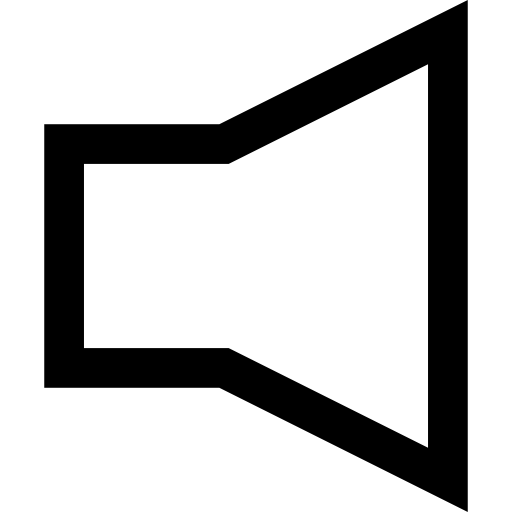 volumen Basic Straight Lineal icono