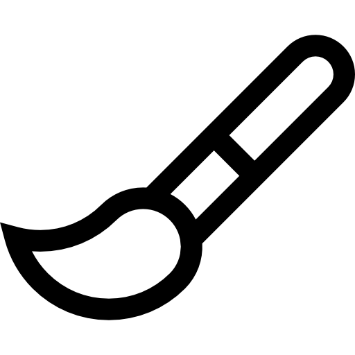 Brush Basic Straight Lineal icon