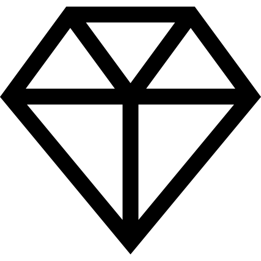 diamant Basic Straight Lineal icoon