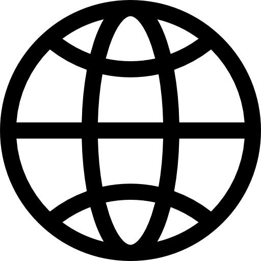 Worldwide Basic Straight Lineal icon