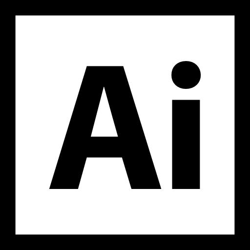 Adobe illustrator Basic Straight Lineal icon