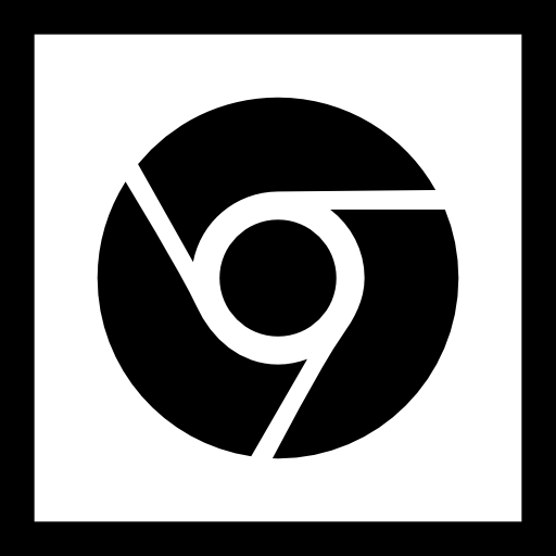 chrom Basic Straight Lineal ikona