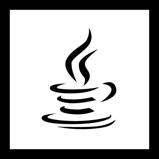 java Basic Straight Lineal icon