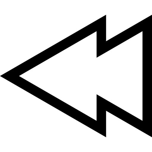 zurückspulen Basic Straight Lineal icon
