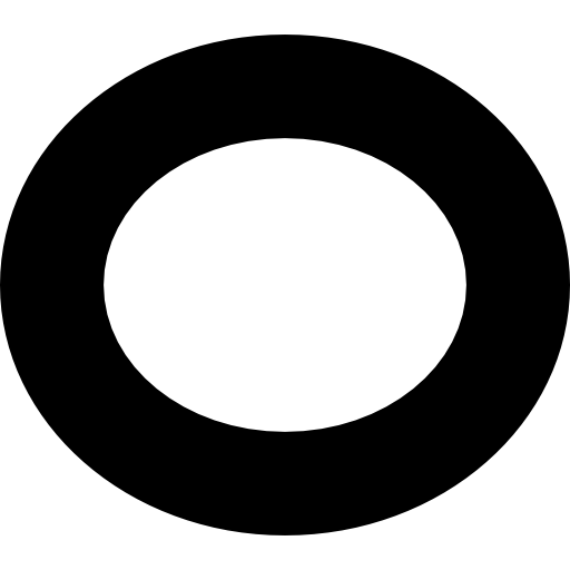 Semibreve Basic Straight Lineal icon