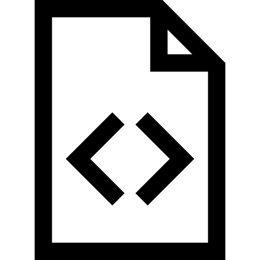 archivo Basic Straight Lineal icono
