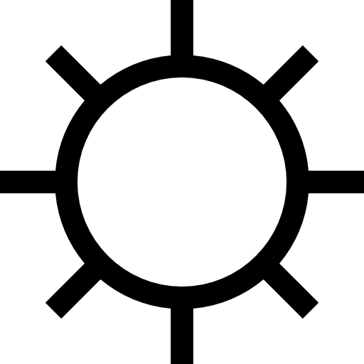 sole Basic Straight Lineal icona