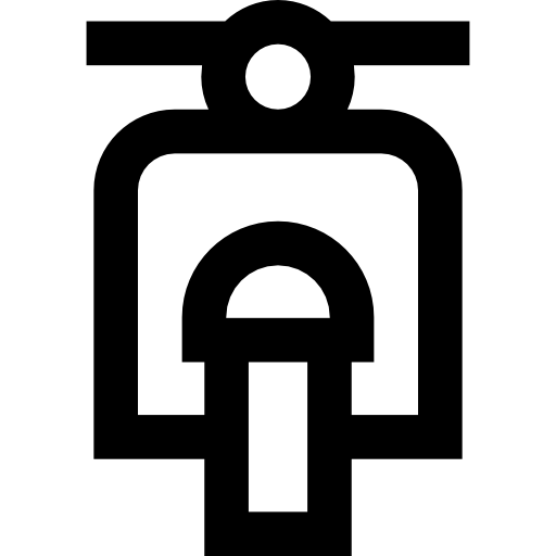Motorcycle Basic Straight Lineal icon