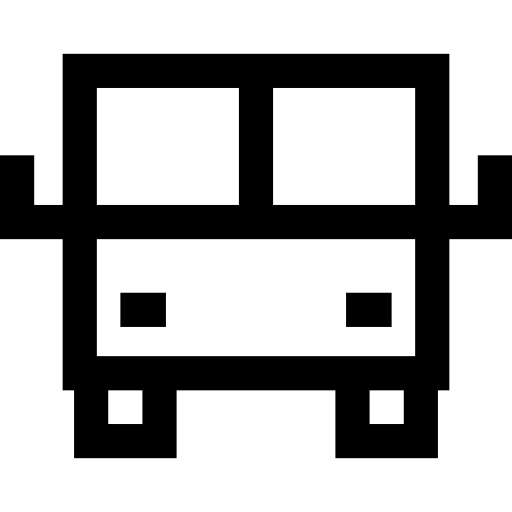 autobús Basic Straight Lineal icono
