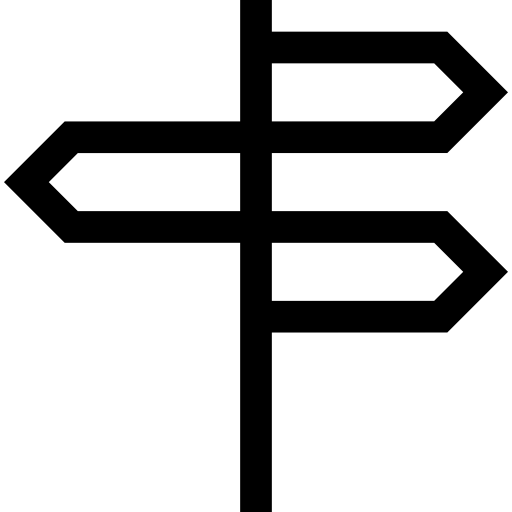 cartello Basic Straight Lineal icona
