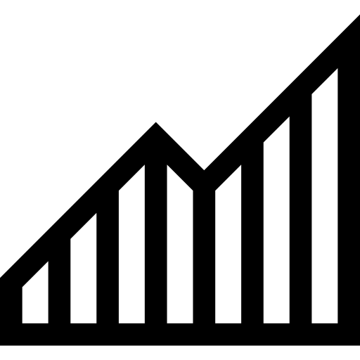 groei Basic Straight Lineal icoon