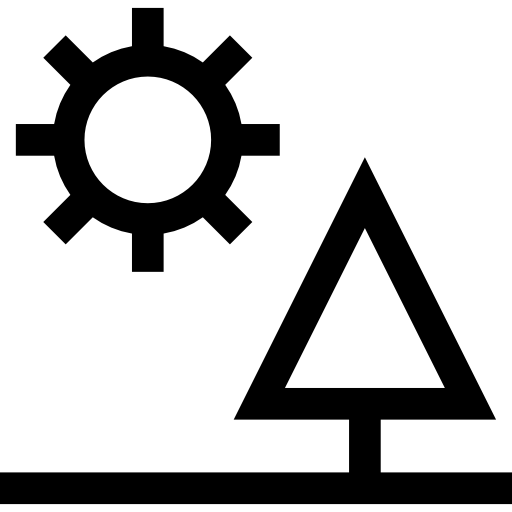 soleado Basic Straight Lineal icono